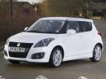 Suzuki Swift Sport 5-Door 2013 года (UK)